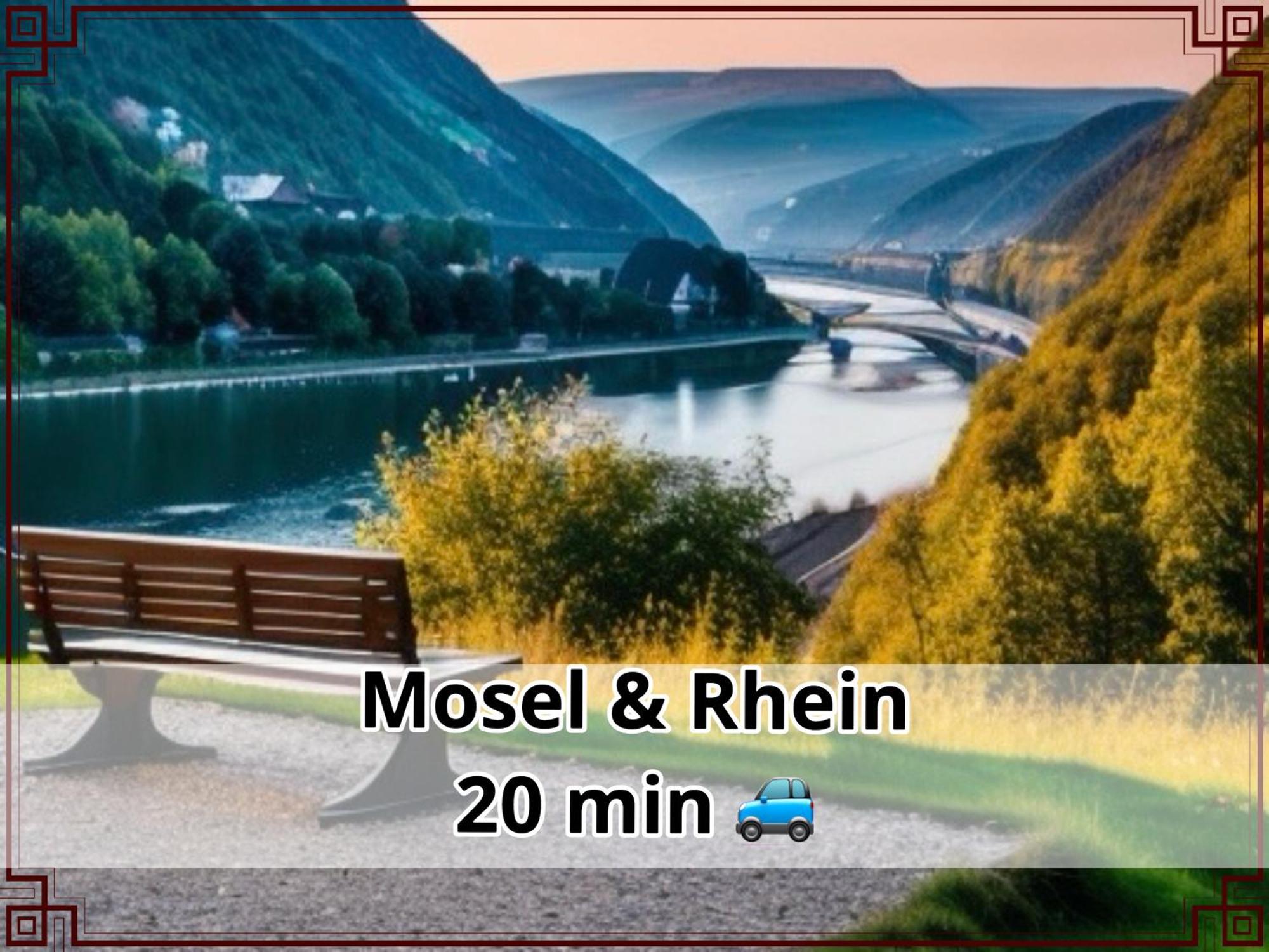Smallsaigon Apartment Mit Guter Anbindung Zwischen Mosel Und Rhein Leiningen Eksteriør billede